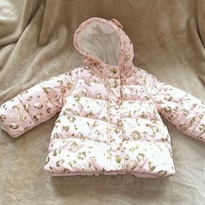Carter's Girls Cheetah Print Winter Jacket